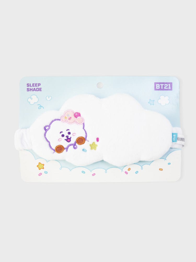 BT21 RJ SLEEP SHADE ON THE CLOUD EDITION, sur nuage kawaii pour chambre, LINE FRIENDS, ambiance douce.