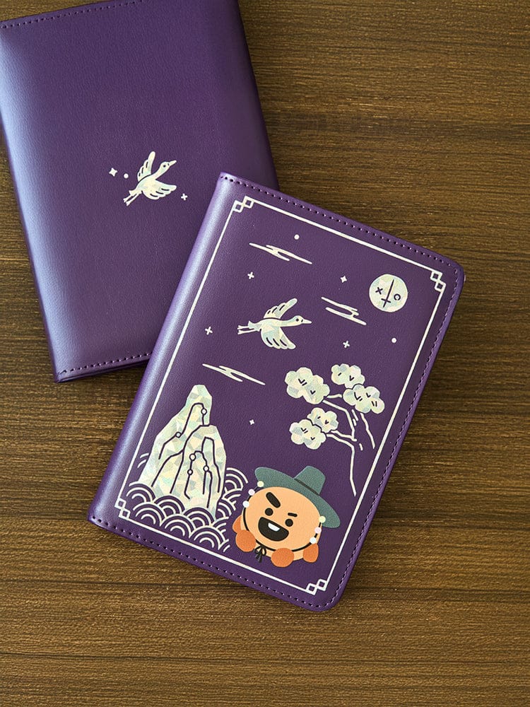 BT21 SHOOKY Premium K Edition Mother-of-pearl Graphic Passport Case