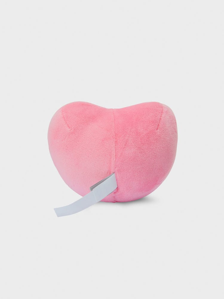 BT21 TATA BABY MOCHI FACE CUSHION (S) LINE FRIENDS, coussin mochi rose en forme de visage, fond clair kawaii