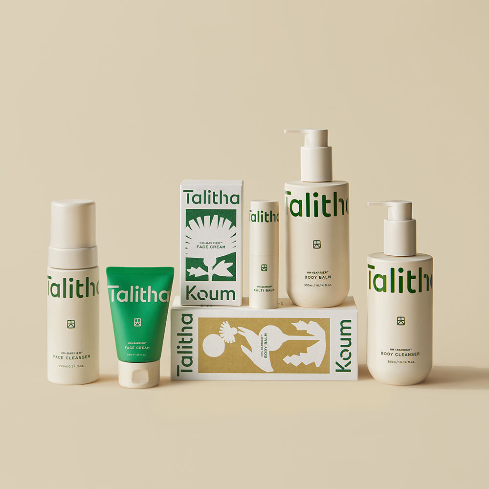 TALITHA KOUM HM+ Barrier Full Set (Face Cream, Multi Balm, Face Cleanser, Body Balm & Body Cleanser)