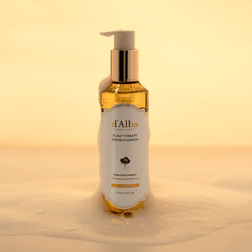 D'ALBA Vegan Scalp Therapy Serum Shampoo 275ml disponible sur Ma petite Coree, ton Eshop 100% K-beauty en direct de Seoul