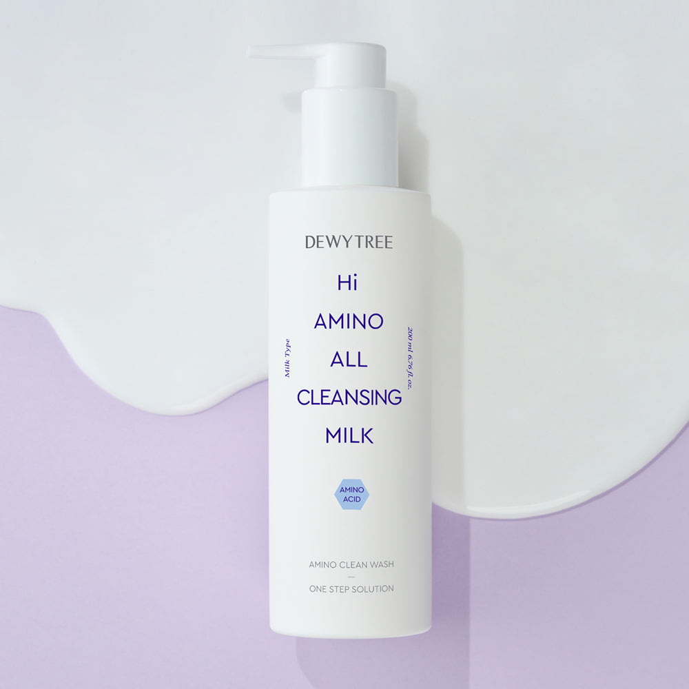 DEWYTREE Hi Amino All Cleansing Milk 200ml/400ml disponible sur Ma petite Coree, ton Eshop 100% K-beauty en direct de Seoul