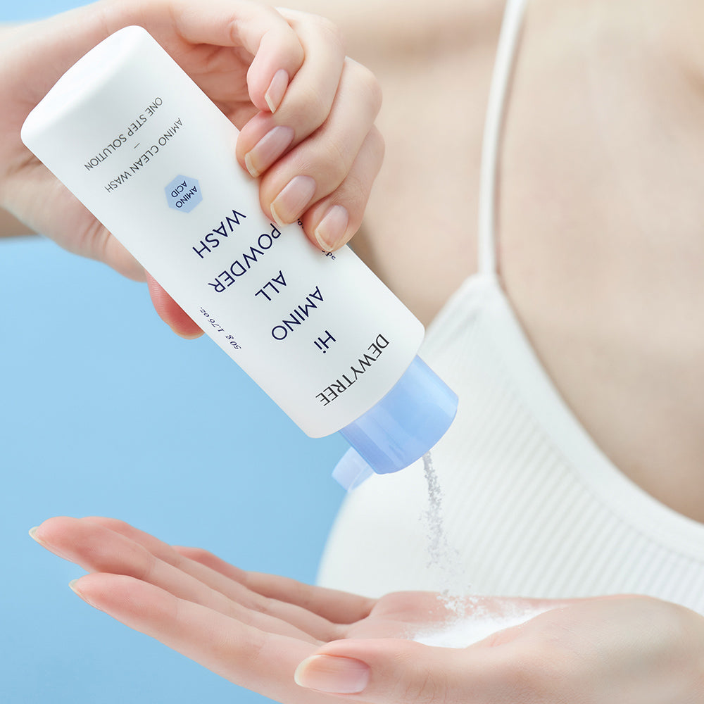 DEWYTREE Hi Amino All Enzyme Powder Wash 50g disponible sur Ma petite Coree, ton Eshop 100% K-beauty en direct de Seoul
