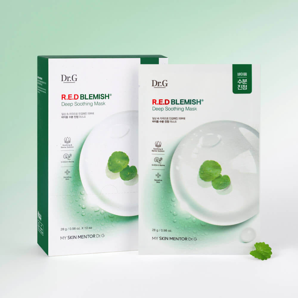 DR.G Red Blemish Deep Soothing Mask 10P