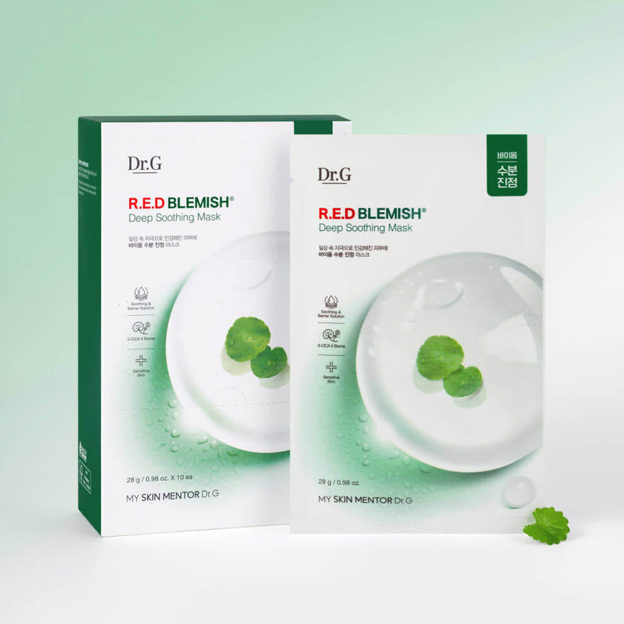 DR.G Red Blemish Deep Soothing Mask 10P