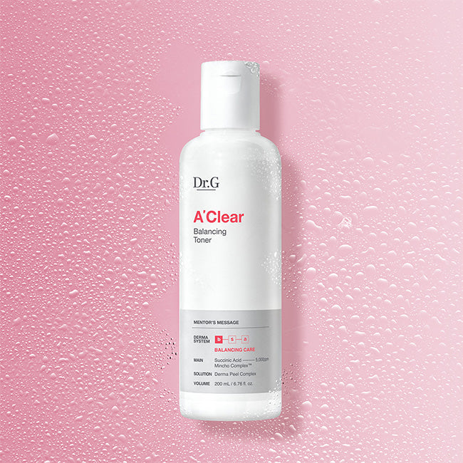 Dr.G A-Clear Balancing Toner 200ml disponible sur Ma petite Coree, ton Eshop 100% K-beauty en direct de Seoul