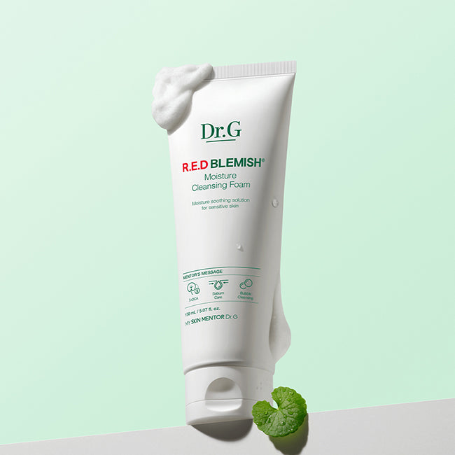 Dr.G Red Blemish Moisture Cleansing Foam 150ml disponible sur Ma petite Coree, ton Eshop 100% K-beauty en direct de Seoul
