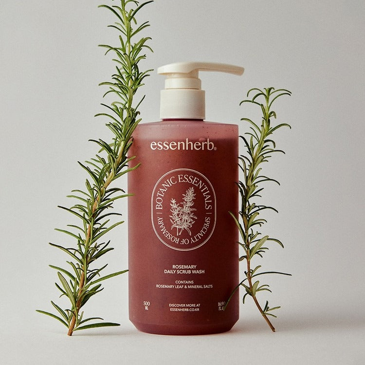 ESSENHERB Rosemary Daily Scrub Wash 500ml