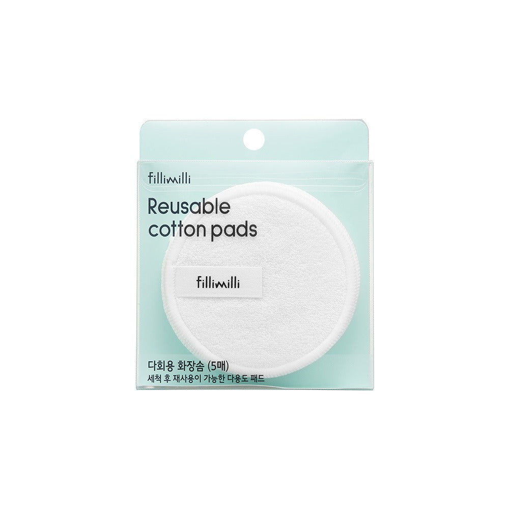 FILLIMILLI Reusable Cotton Pads 5P