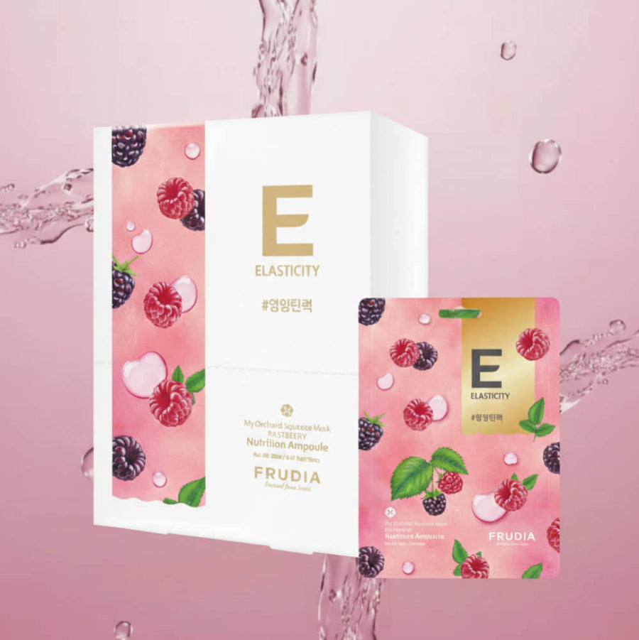 FRUDIA My Orchard Squeeze Mask Creamy Ampoule Raspberry (10 Sheets)