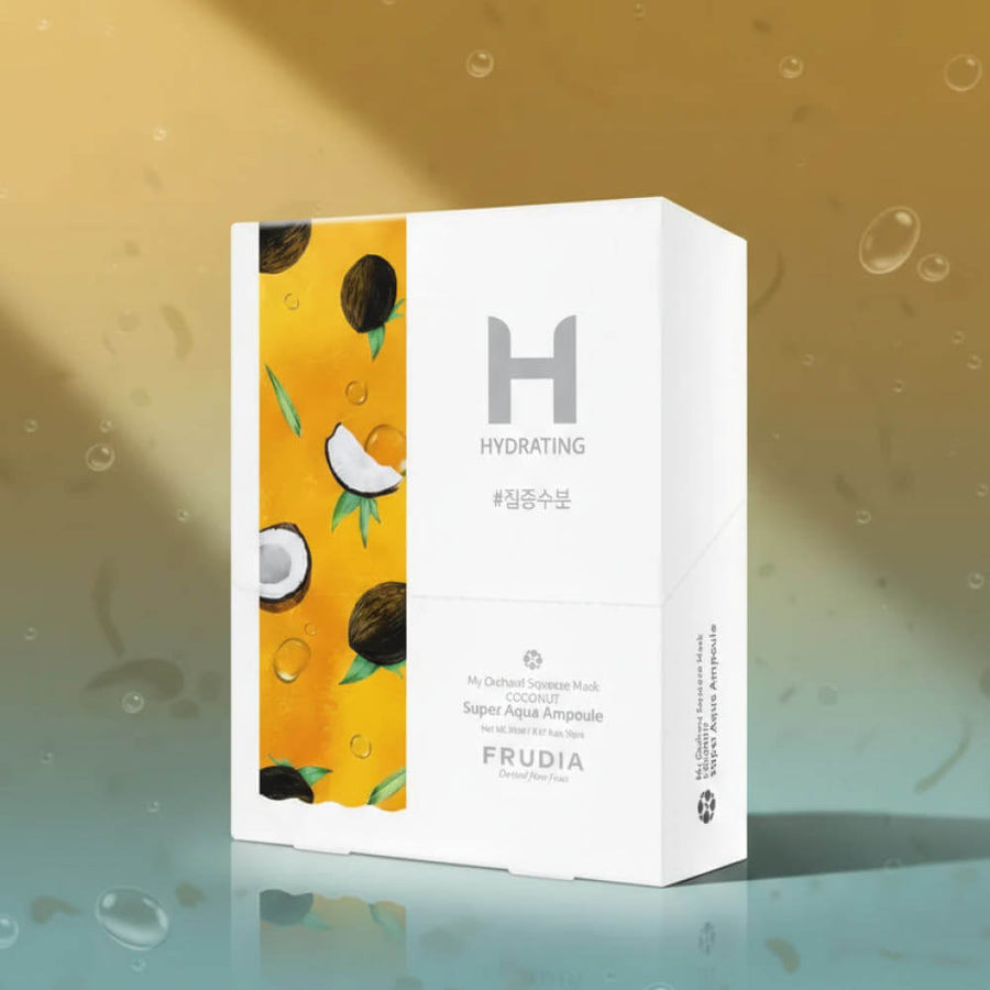 FRUDIA My Orchard Squeeze Mask Super Aqua Ampoule Coconut (10 Sheets)