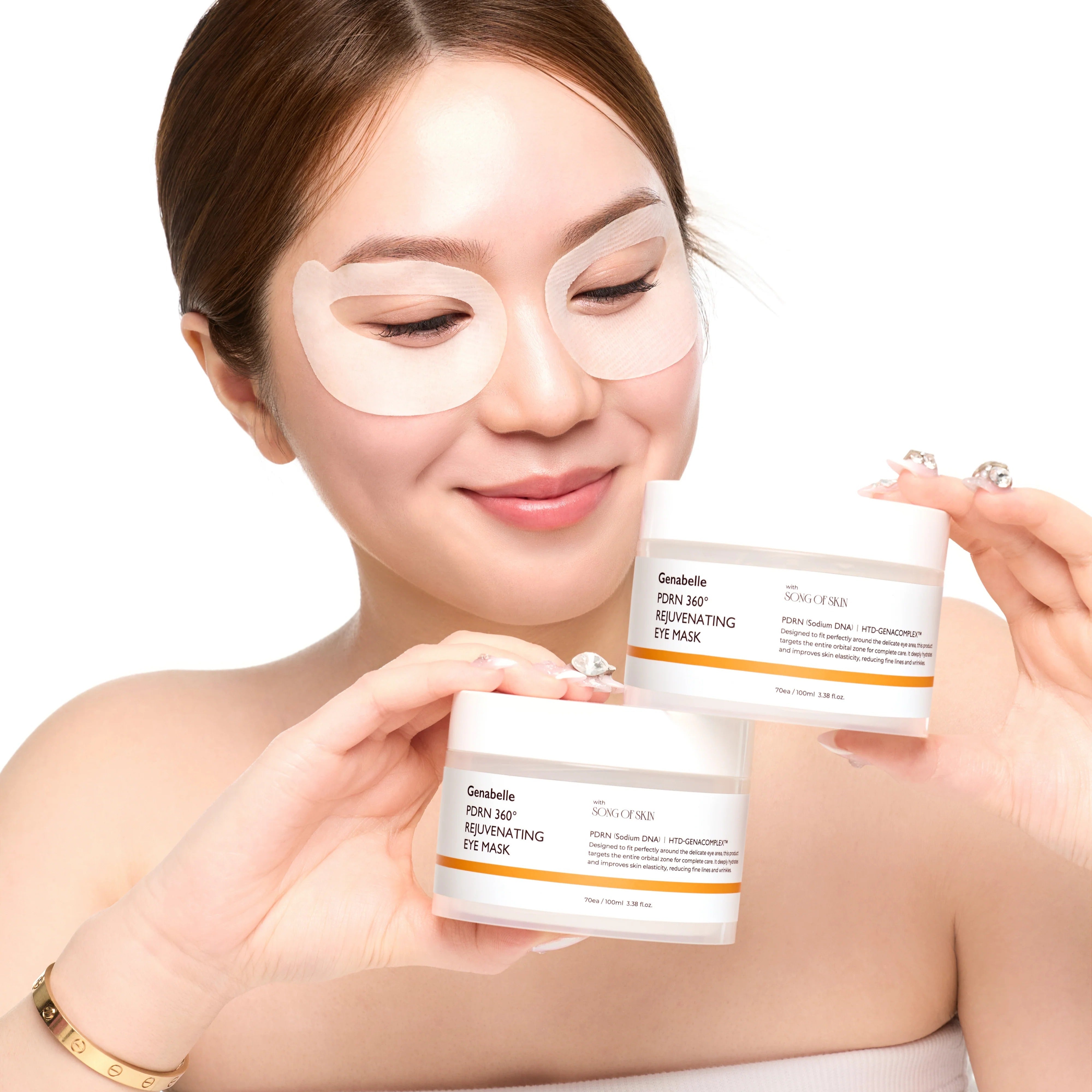 GENABELLE PDRN 360 Rejuvenating Eye mask 70ea