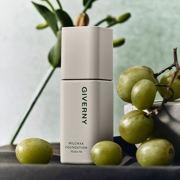 GIVERNY Milchak Foundation Matte Fit 30ml disponible sur Ma petite Coree, ton Eshop 100% K-beauty en direct de Seoul
