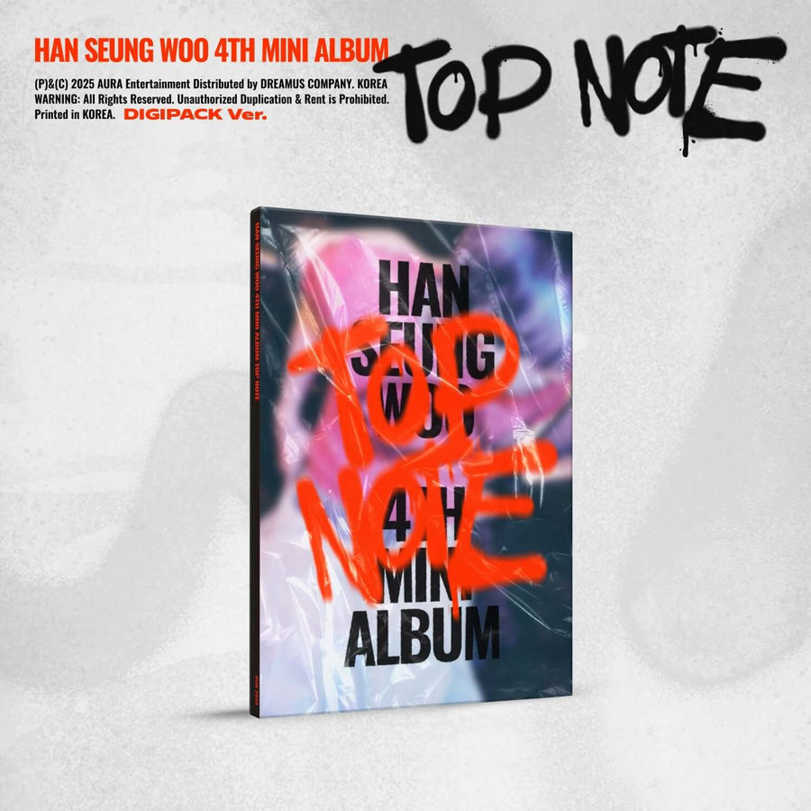 HAN SEUNG WOO - 4th Mini Album_TOP NOTE (Digipack Ver.) - Album Kpop