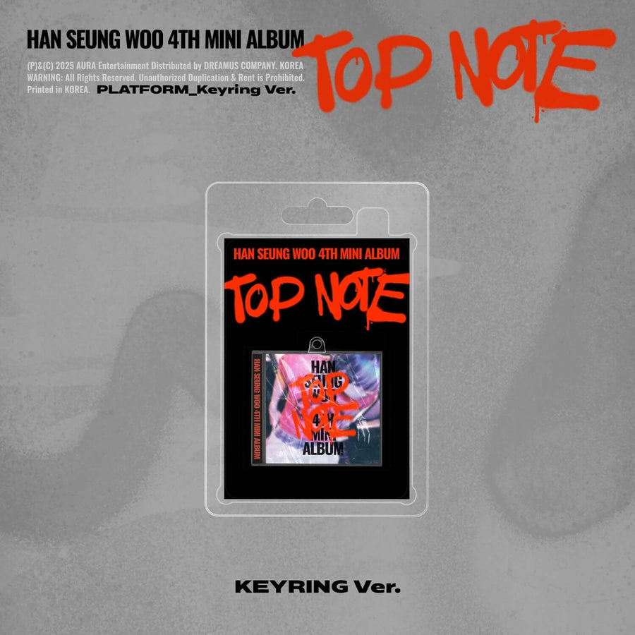 HAN SEUNG WOO - 4th Mini Album_TOP NOTE (PLATFORM_Keyring Ver.) - Album Kpop