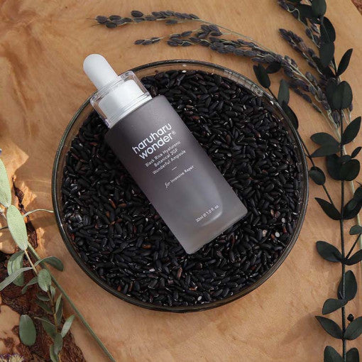 HARUHARU Black Rice Hyaluronic Botanical 2GF Wonderful Ampoule 30ml disponible sur Ma petite Coree, ton Eshop 100% K-beauty en direct de Seoul