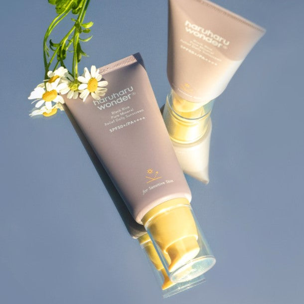 HARUHARU Black ie Pure Mineral Relief Daily Sunscreen 50ml disponible sur Ma petite Coree, ton Eshop 100% K-beauty en direct de Seoul