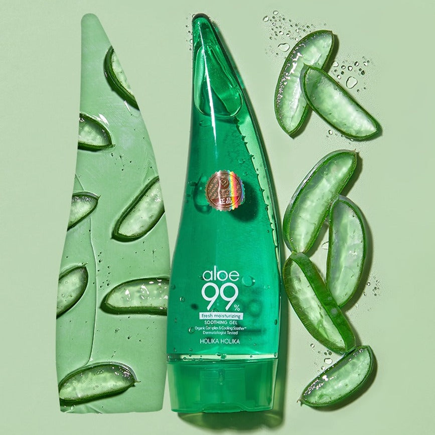 Soothing Gel Aloe Vera 99% 250ml - Holika Holika