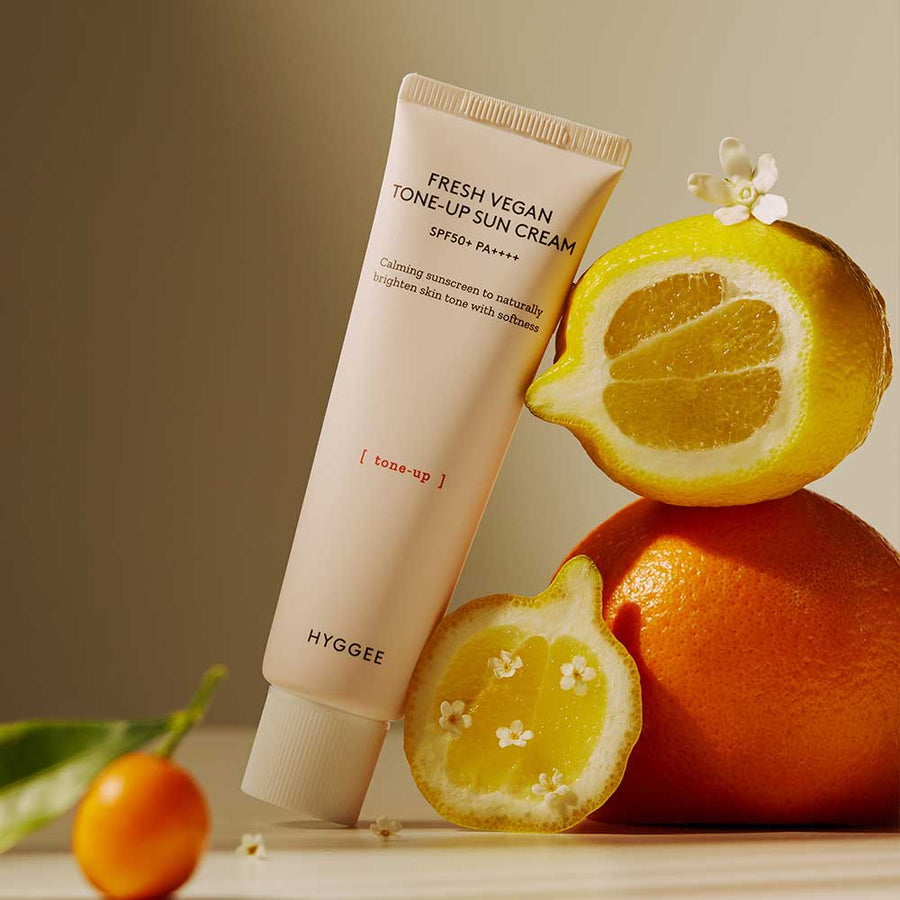 HYGGEE Fresh Vegan Tone-Up Suncream SPF50+ 50ml