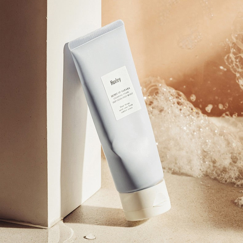 HUXLEY Cleansing Foam Deep Clean Deep Moist 150g disponible sur Ma petite Coree, ton Eshop 100% K-beauty en direct de Seoul