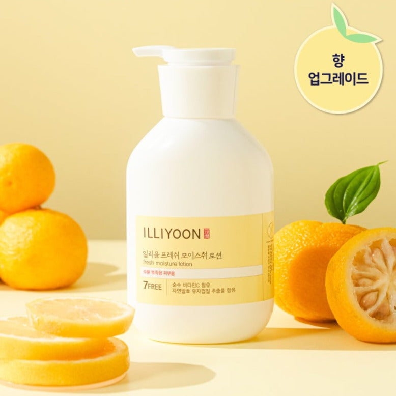 ILLIYOON Fresh Moisture Lotion 350ml disponible sur Ma petite Coree, ton Eshop 100% K-beauty en direct de Seoul
