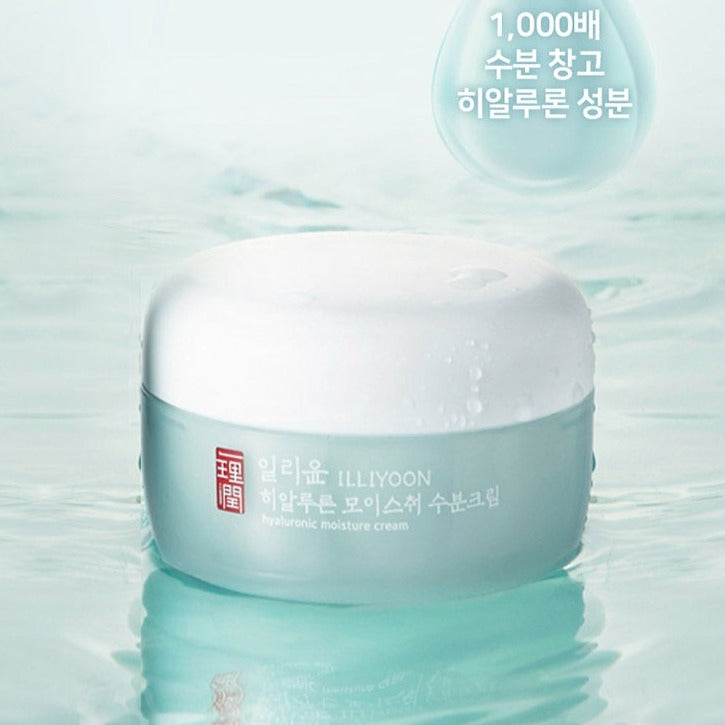 ILLIYOON Hyaluronic Moisture Cream 100ml disponible sur Ma petite Coree, ton Eshop 100% K-beauty en direct de Seoul