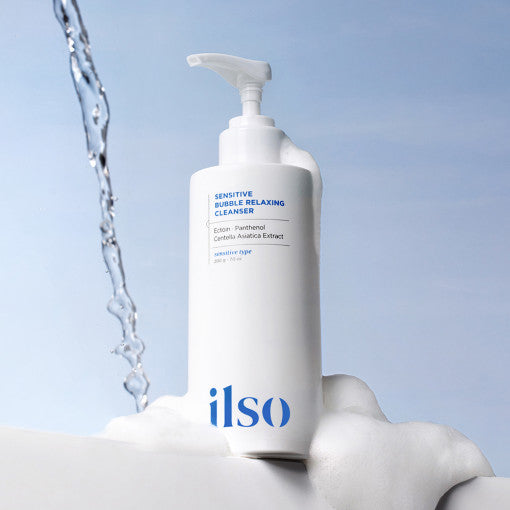 ILSO Sensitive Bubble Relaxing Cleanser 200g disponible sur Ma petite Coree, ton Eshop 100% K-beauty en direct de Seoul