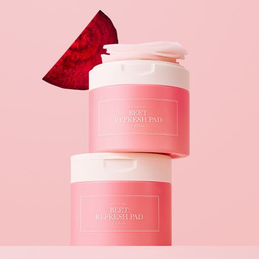 I'M FROM Beet Refresh Pad 60p 260ml disponible sur Ma petite Coree, ton Eshop 100% K-beauty en direct de Seoul