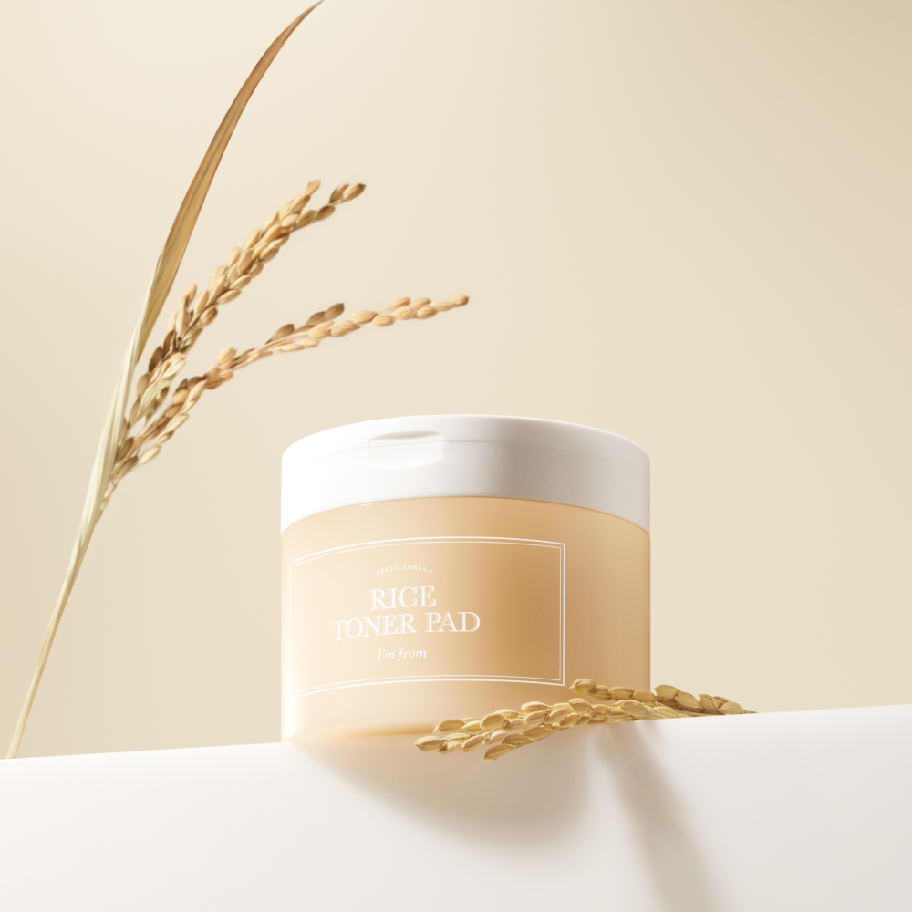 I'M FROM Rice Toner Pad 60p 140ml disponible sur Ma petite Coree, ton Eshop 100% K-beauty en direct de Seoul