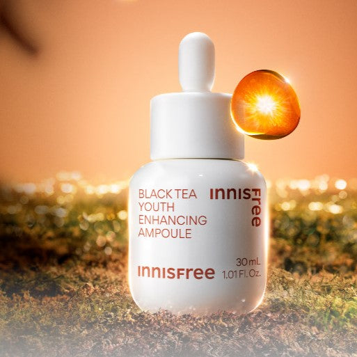 INNISFREE Black Tea Youth Enhancing Ampoule disponible sur Ma petite Coree, ton Eshop 100% K-beauty en direct de Seoul