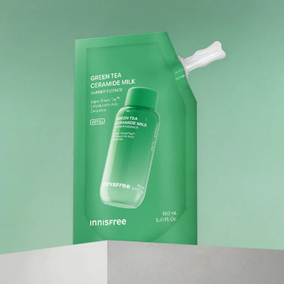 INNISFREE Green Tea Ceramide Milk Essence Refill 160ml