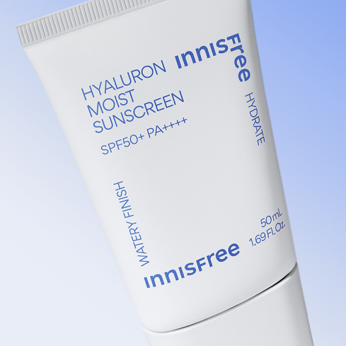 INNISFREE Hyaluron Moist Sunscreen 50ml disponible sur Ma petite Coree, ton Eshop 100% K-beauty en direct de Seoul