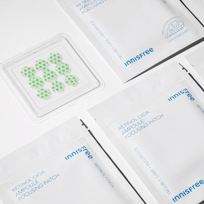 INNISFREE Retinol Cica Ampoule Focusing Patch disponible sur Ma petite Coree, ton Eshop 100% K-beauty en direct de Seoul
