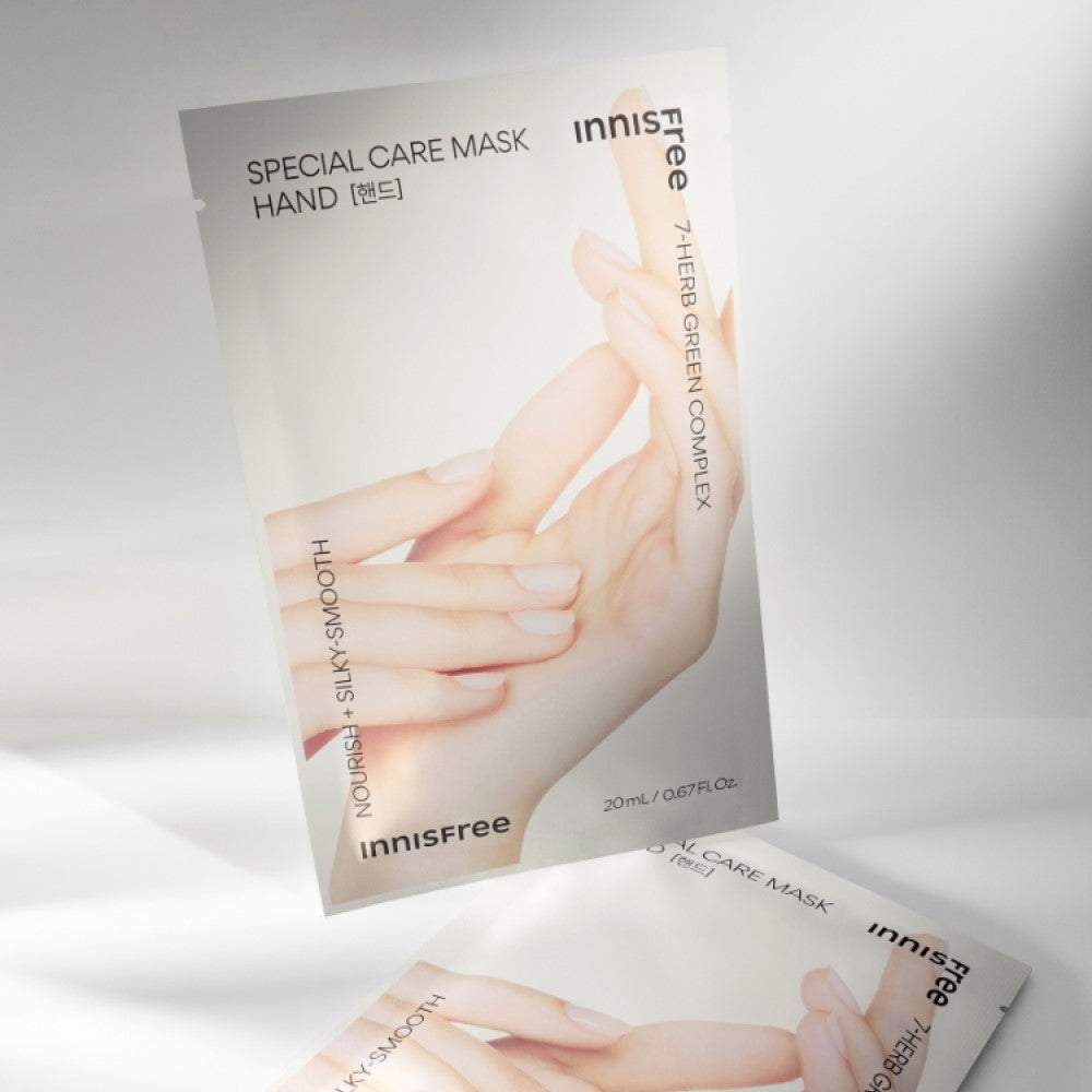 INNISFREE Special Care Mask Hand disponible sur Ma petite Coree, ton Eshop 100% K-beauty en direct de Seoul