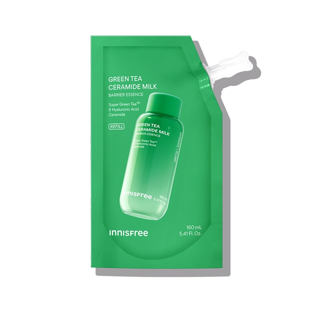 INNISFREE Green Tea Ceramide Milk Essence Refill 160ml