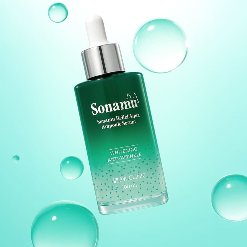 3W CLINIC Pine Relief Aqua Ampoule Serum 100ml