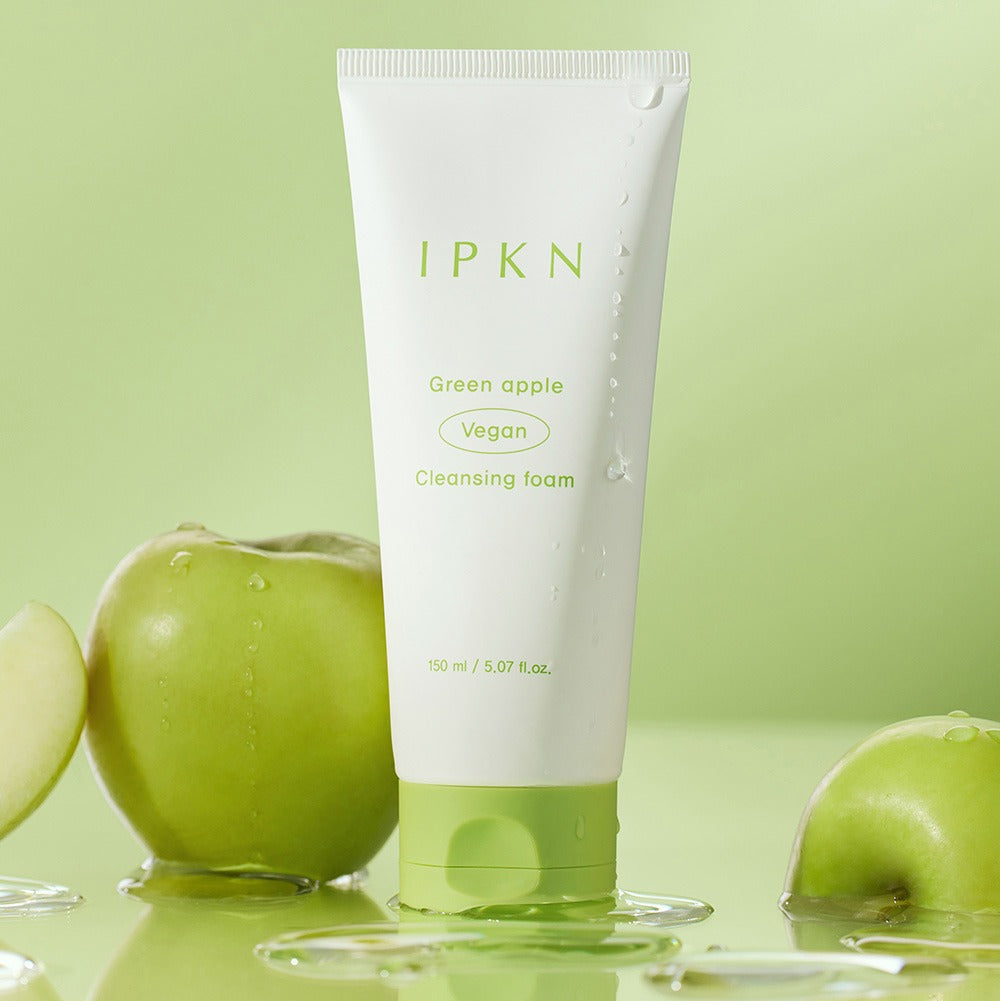 IPKN Green Apple Vegan Cleansing Foam 150ml