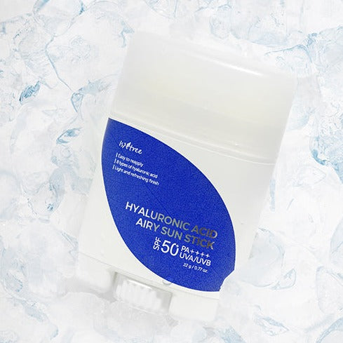 ISNTREE Hyaluronic Acid Airy Sun Stick SPF 50+ disponible sur Ma petite Coree, ton Eshop 100% K-beauty en direct de Seoul