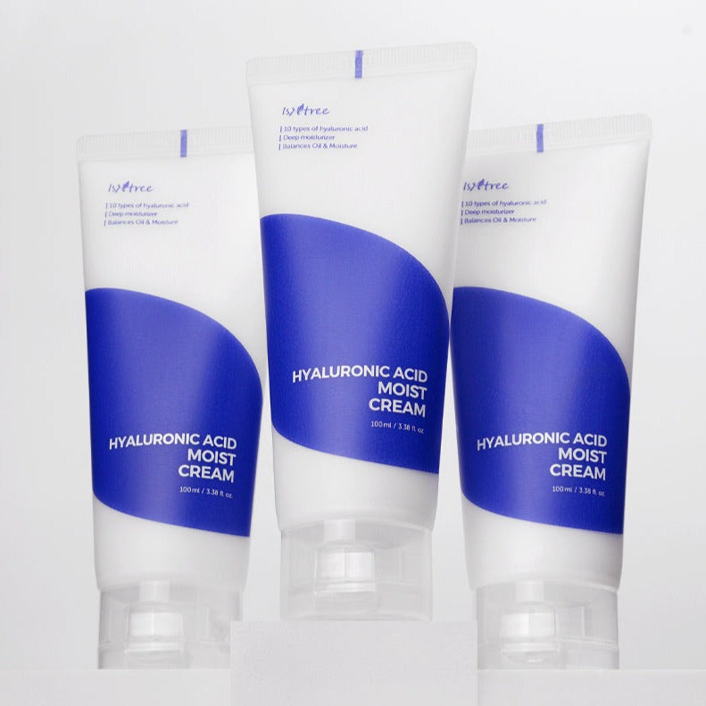 ISNTREE Hyaluronic Acid Moist Cream 100ml disponible sur Ma petite Coree, ton Eshop 100% K-beauty en direct de Seoul