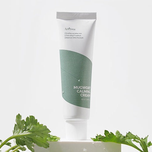 ISNTREE Mugwort Calming Cream 50ml disponible sur Ma petite Coree, ton Eshop 100% K-beauty en direct de Seoul
