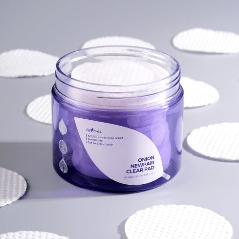 ISNTREE Onion Newpair Clear Pad 60p 250ml disponible sur Ma petite Coree, ton Eshop 100% K-beauty en direct de Seoul
