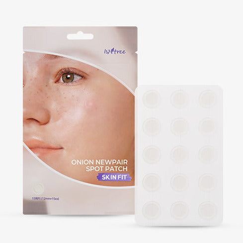 ISNTREE Onion Newpair Spot Patch Skin Fit x15 disponible sur Ma petite Coree, ton Eshop 100% K-beauty en direct de Seoul