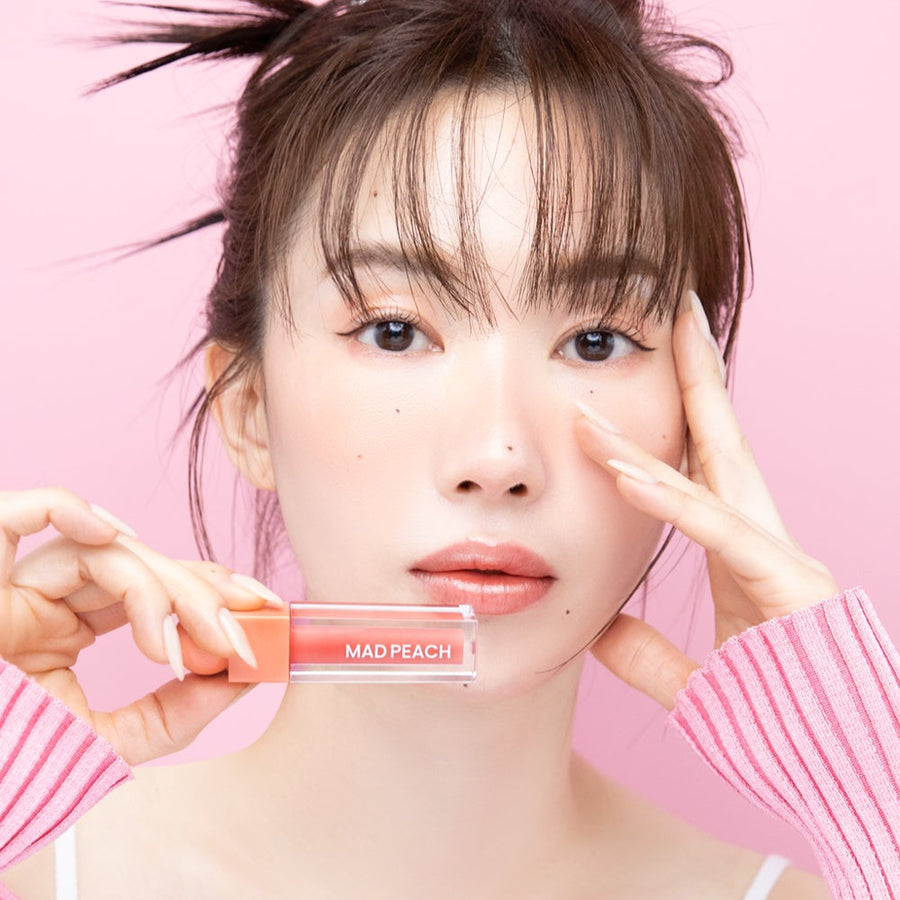 IVI MAD PEACH Glow Fit Mood Gloss