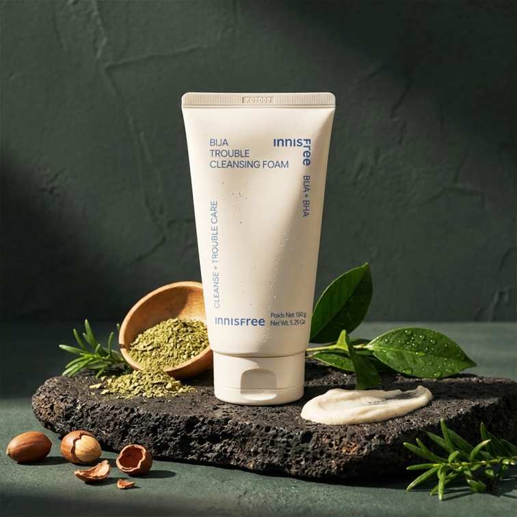 INNISFREE Bija Trouble Cleansing Foam 150g