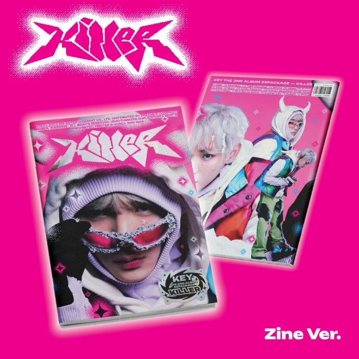 KEY The 2nd Album Repackage - 'Killer' (Zine Ver.)