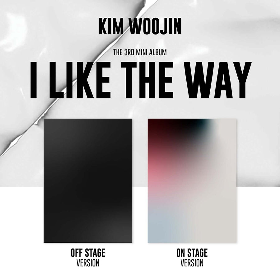 KIM WOOJIN - I LIKE THE WAY (Set of 2) (KIM WOOJIN - I LIKE THE WAY (SET)) - Album Kpop