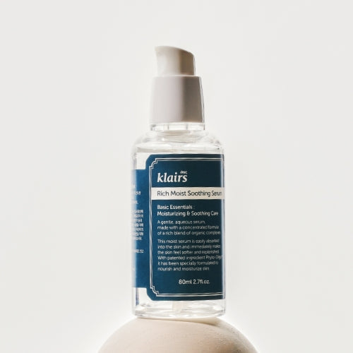 KLAIRS Rich Moist Soothing Serum 80ml disponible sur Ma petite Coree, ton Eshop 100% K-beauty en direct de Seoul