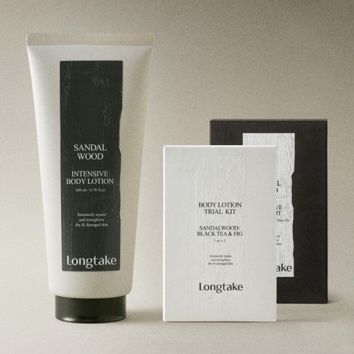 LONGTAKE Sandalwood Intensive Body Lotion 200ml disponible sur Ma petite Coree, ton Eshop 100% K-beauty en direct de Seoul