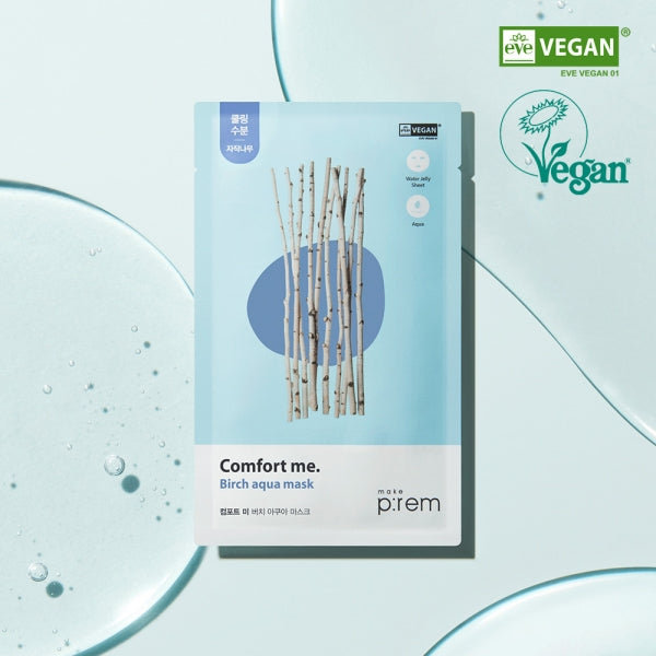 MAKE P:REM Comfort Me Birch Aqua Mask disponible sur Ma petite Coree, ton Eshop 100% K-beauty en direct de Seoul