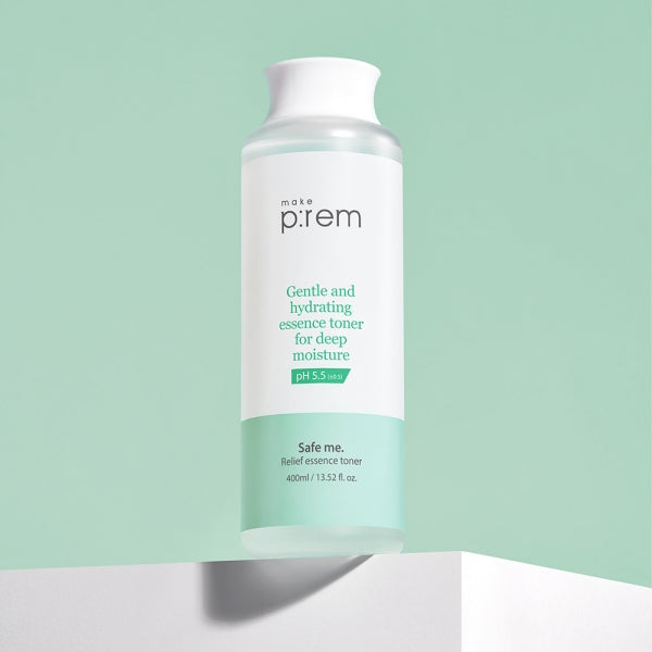 MAKE P:REM Safe Me Relief Essence Toner 400ml disponible sur Ma petite Coree, ton Eshop 100% K-beauty en direct de Seoul